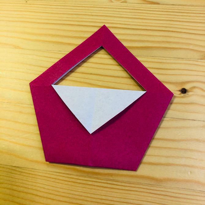 折り紙をモチーフにしたデザイン