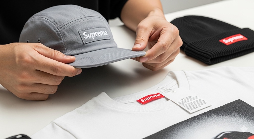 他アイテムにも応用可！Supreme キャップ 偽物 見分け方