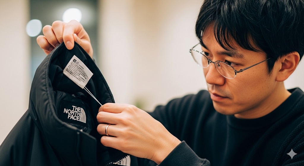 後悔しないノースフェース偽物の見分け方