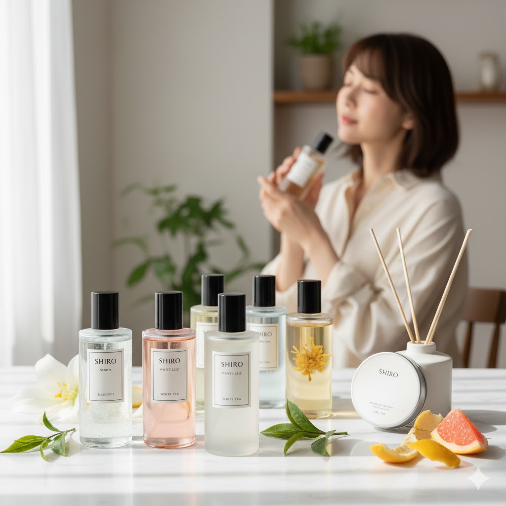 SHIRO香水人気順ランキング！愛される香りを徹底比較