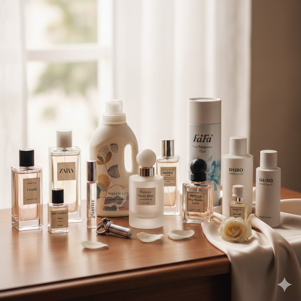 フルールドゥポーに似てる香水10選！ZARAや柔軟剤で賢く代用